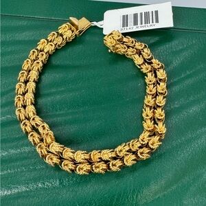 Vintage 14 Yellow Gold Persian Chain Bracelet